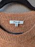 Madewell Polka Dots Brown Orange Pullover Sweater Size XS - photo 3