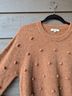 Madewell Polka Dots Brown Orange Pullover Sweater Size XS - photo 6