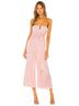 Majorelle 80% Rayon 20% Nylon 100% Rayon Solid Pink Jumpsuit Size S - photo 1
