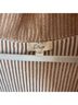 Elan Stripes Tan White Coat Size S - photo 3