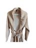 Elan Stripes Tan White Coat Size S - photo 2