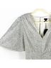 NBD 100% Polyester 3% Spandex 97% Polyester Silver Cocktail Dress Size S - photo 4