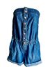 Pilcro Blue Romper Size S - photo 1