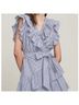 Veronica Beard Stripes Blue White Cocktail Dress Size 0 - photo 7