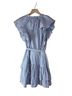 Veronica Beard Stripes Blue White Cocktail Dress Size 0 - photo 2