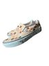 Vans Print Tan Sneakers Size 5 - photo 1