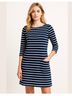 Boden Stripes Blue White Casual Dress Size 16 - photo 6