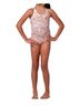Submarine Print Pink Not Too Basic Swimsuit Size 6 - photo 4