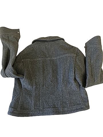 LVIR WOOL STITCH CURVED-HEM JACKET Jacket (view 2)