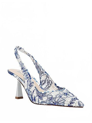Betsey Johnson Women's Clark Floral Heels (view 1)