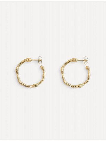 forte_forte Women's Small Hoop Earrings (view 2)