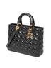 Dior Black Large Lady Dior Zip  One size - photo 3
