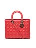 Dior Red Large Lady Dior Zip  One size - photo 1