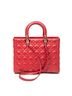 Dior Red Large Lady Dior Zip  One size - photo 5