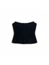Hutch Black Short Sleeve Blouse Size 12 - photo 5