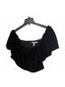 Hutch Black Short Sleeve Blouse Size 12 - photo 3