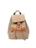 Céline White Front Zip Drawstring Backpack  One size - photo 1