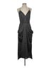 BCBGeneration Gray Silver Cocktail Dress Size S - photo 1