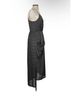 BCBGeneration Gray Silver Cocktail Dress Size S - photo 4