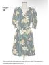 MNG 100% Polyester Floral Black Yellow Green Pink White Casual Dress Size 8 - photo 7
