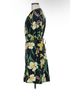 MNG 100% Polyester Floral Black Yellow Green Pink White Casual Dress Size 8 - photo 5