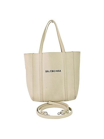 Balenciaga BALENCIAGA Everyday Tote Bag, Off-White, Women's (view 1)