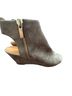 Kenneth Cole 100% Velour Gray Ankle Boots Size 9 - photo 1