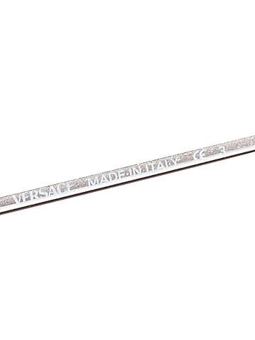 Versace VERSACE N17 89M/247 Greca leg grey lens futuristic oval sunglasses (view 2)