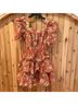 Ulla Johnson Floral Multi Color Cocktail Dress Size 6 - photo 9
