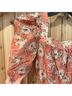 Ulla Johnson Floral Multi Color Cocktail Dress Size 6 - photo 8