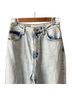 Sandro 100% Cotton 65% Polyester 35% Cotton Blue Jeans Size 38 waist - photo 4