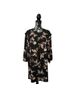 BCBGeneration Floral Black Pink Casual Dress Size 10 - photo 1