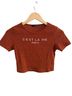 Shein Orange Short Sleeve Blouse Size 5 - photo 1