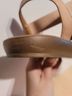 Jessica Carlyle Tan Sandals Size 10 - photo 8