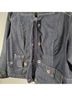 Chico's Solid Blue Denim Jacket Size L - photo 6