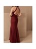 BHLDN Solid Red Cocktail Dress Size 2 - photo 7