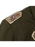 Chico's 98% Cotton 2% Spandex 100% Polyester Green Jacket Size 8 - photo 12