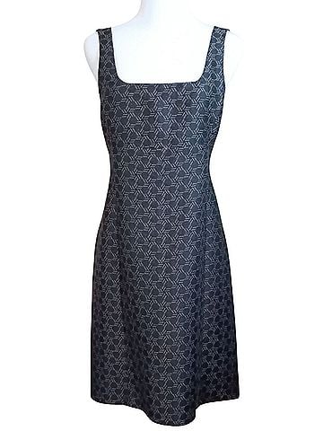 Michael Kors Linen Blend  Cocktail Dress (view 1)