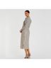 Mac Duggal 100% Polyester Silver Cocktail Dress Size 14 - photo 9