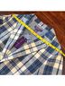 Ralph Lauren Collection Plaid Blue White Blazer Size 12 - photo 11