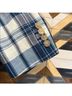 Ralph Lauren Collection Plaid Blue White Blazer Size 12 - photo 5