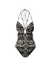 Ulla Johnson Print Multi Color One Piece Swimsuit Size P (petite) - photo 1