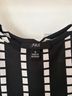 JBS Stripes Black White Casual Dress Size S - photo 3