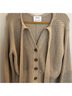 ADEAM Tan Cardigan Size M - photo 5