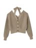 ADEAM Tan Cardigan Size M - photo 1