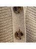 ADEAM Tan Cardigan Size M - photo 12