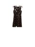 Kay Unger 100% Polyester 100% Polyester Floral Black Gold Cocktail Dress Size 12 - photo 2