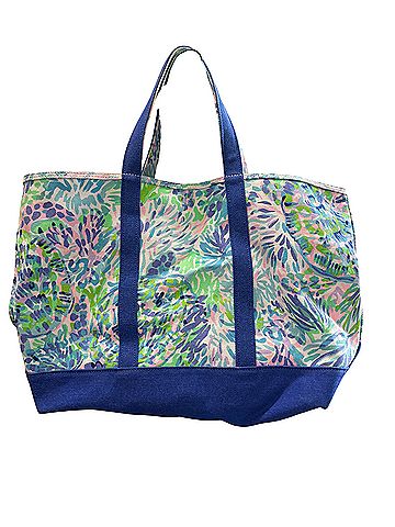 Lilly Pulitzer Leather Tote (view 2)