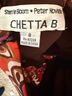 Chetta B Floral Multi Color Orange Brown Cocktail Dress Size 8 - photo 3
