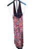 Chetta B Floral Multi Color Orange Brown Cocktail Dress Size 8 - photo 2